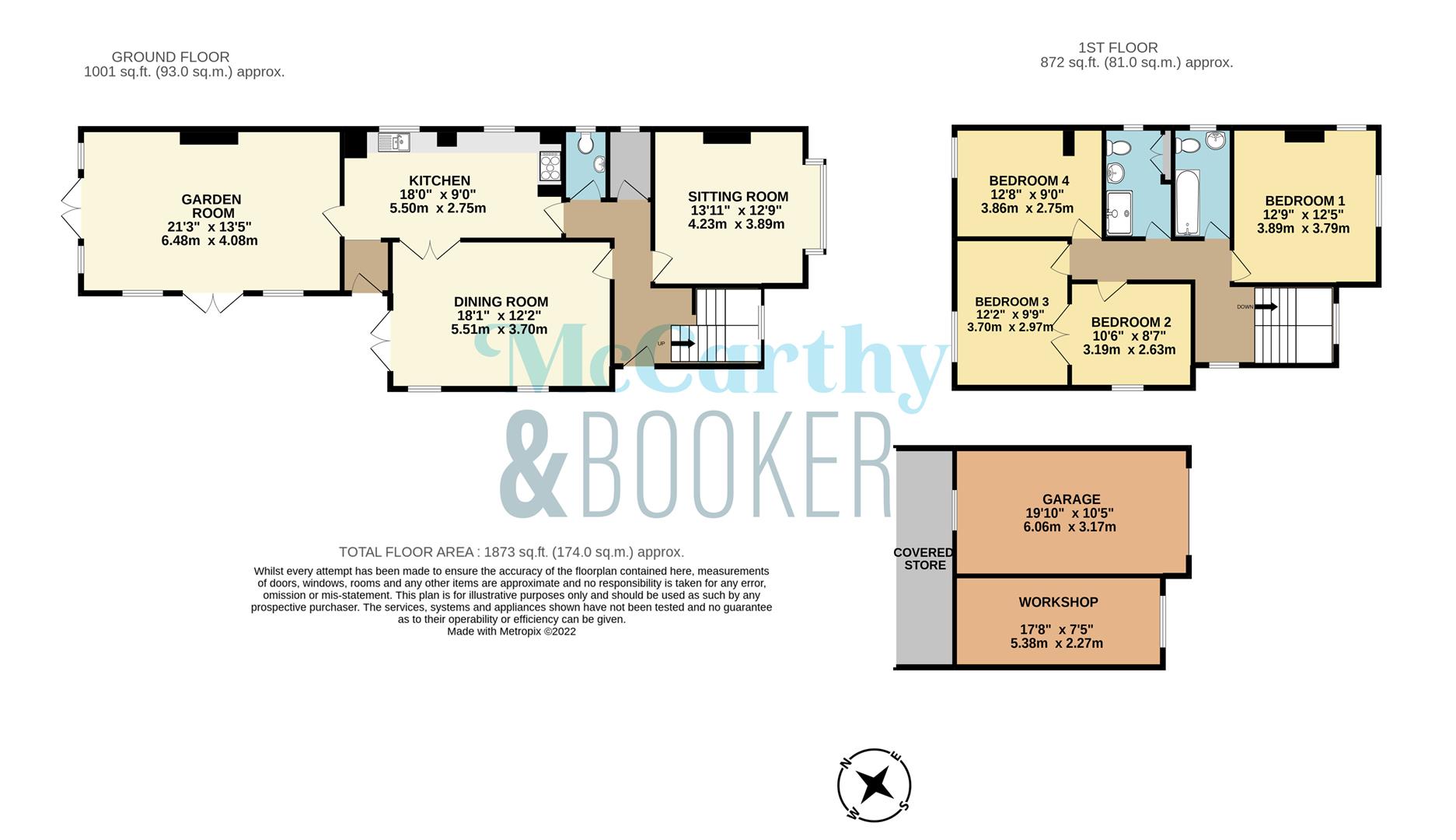 Deane Down Drove, Littleton, Winchester floorplan